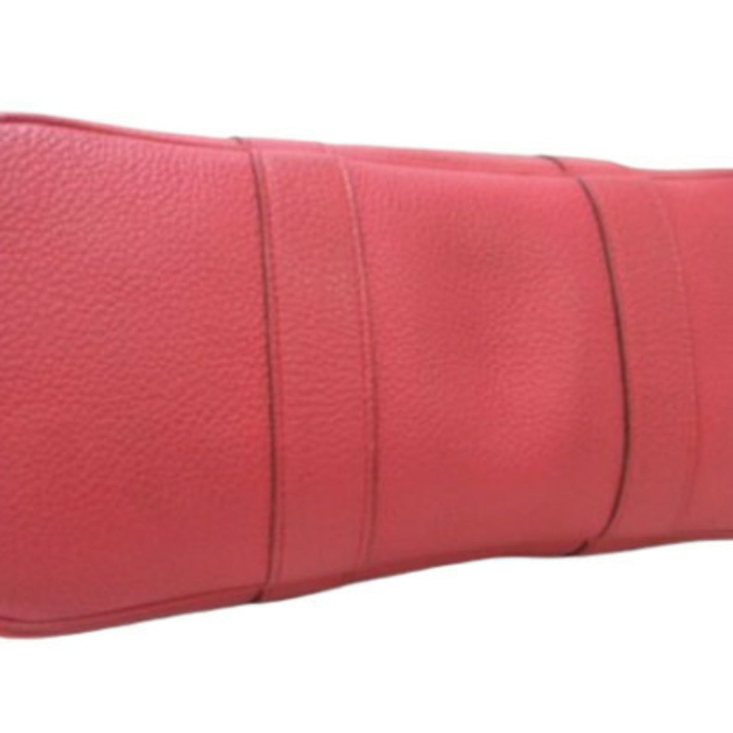 Hermès Garden Party, Red, "CANVAS, LEATHER", tote