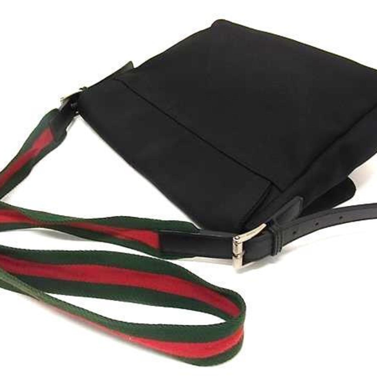 Gucci Sherry, Black, "CANVAS, LEATHER", shoulder