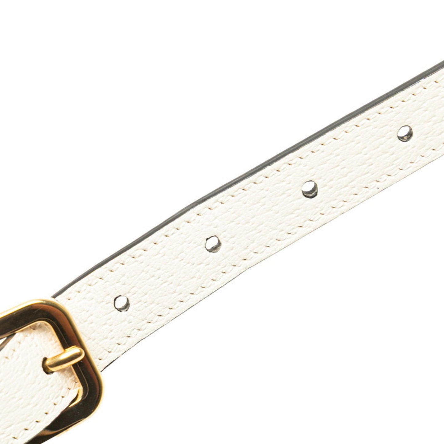 Gucci Horsebit, White, Leather, shoulder