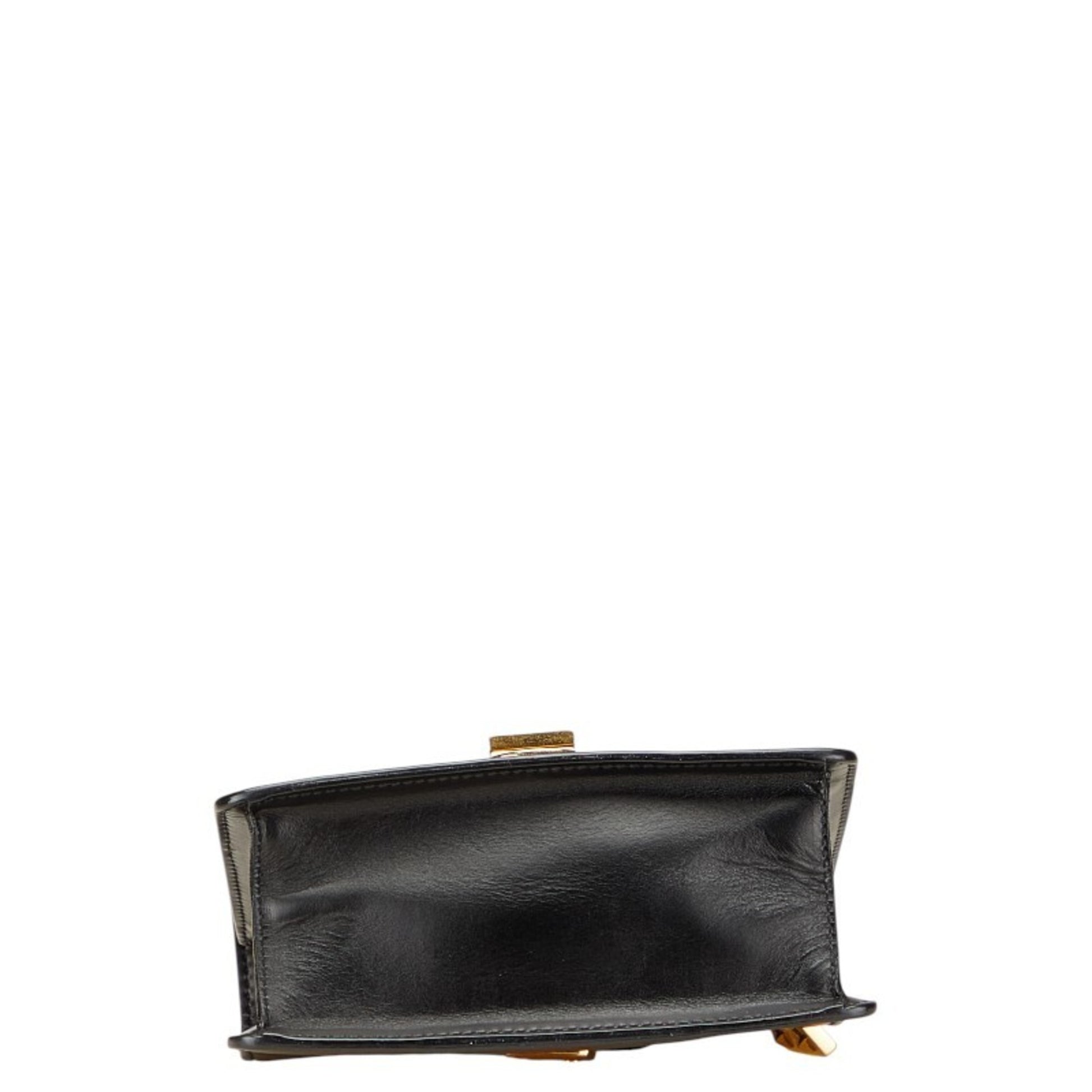Gucci Sylvie, Black, Leather, shoulder