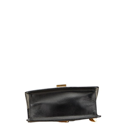 Gucci Sylvie, Black, Leather, shoulder