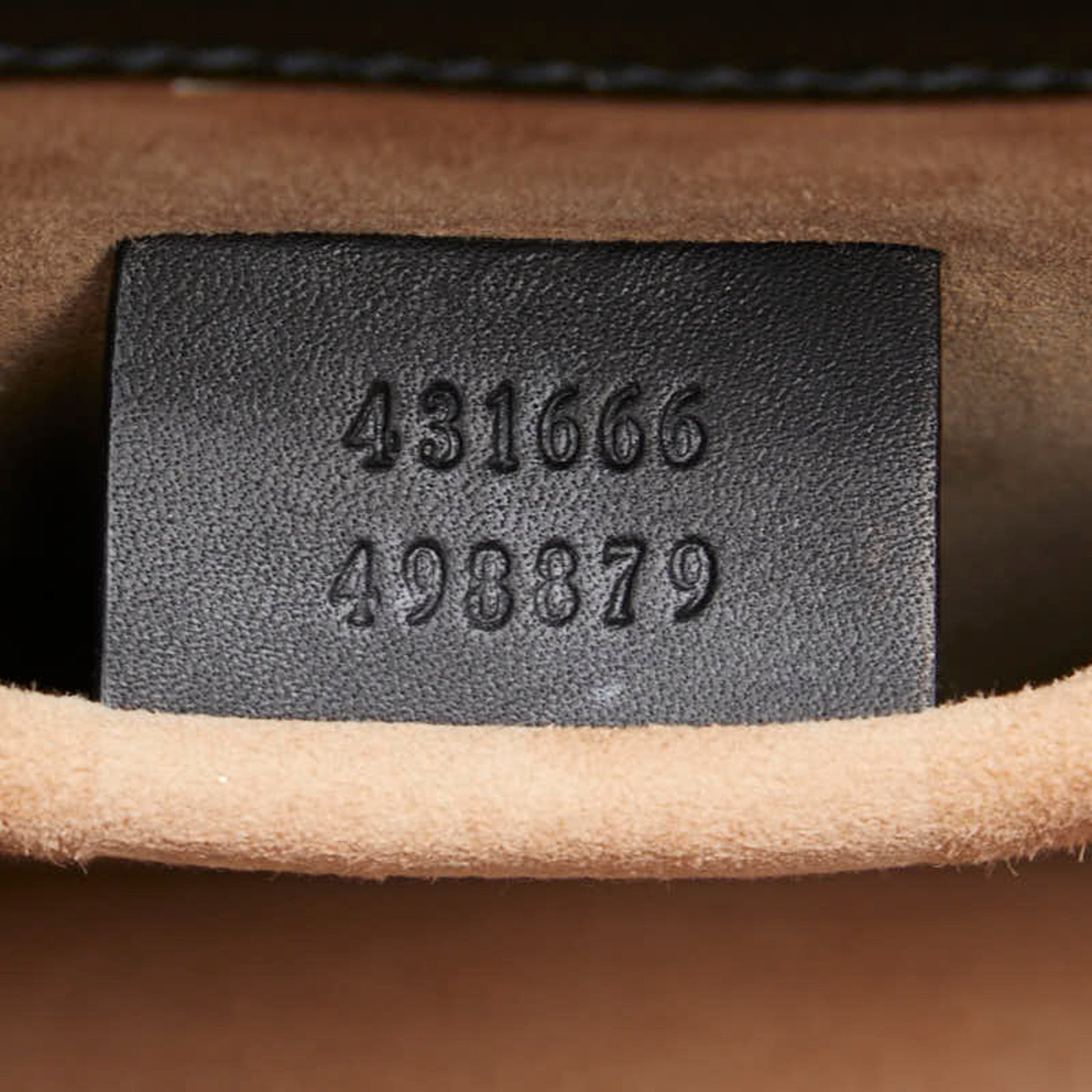 Gucci Sylvie, Black, Leather, shoulder