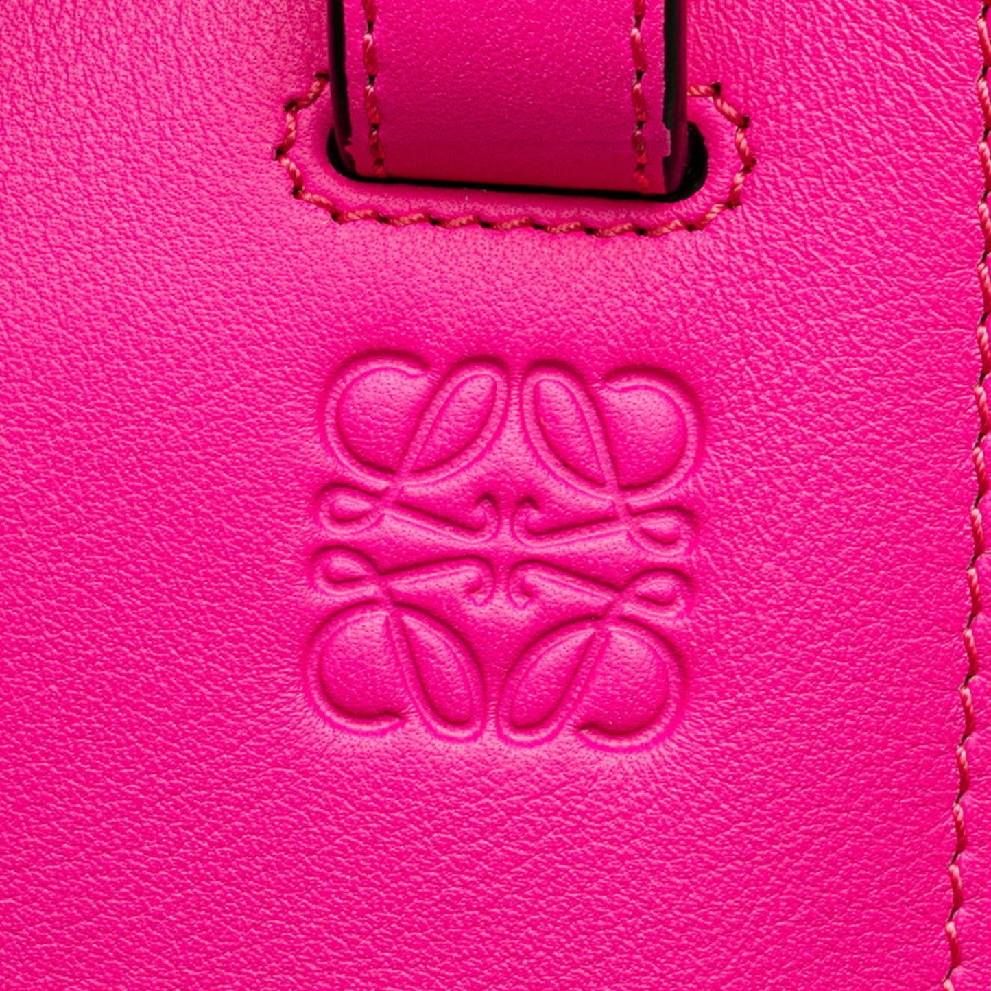 Loewe Hammock, Pink, Leather, handbag