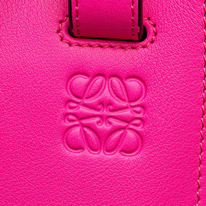 Loewe Hammock, Pink, Leather, handbag