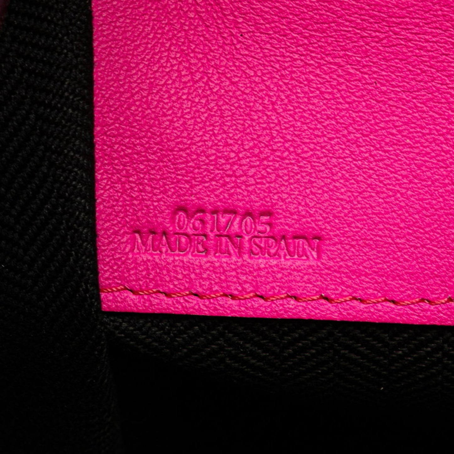 Loewe Hammock, Pink, Leather, handbag