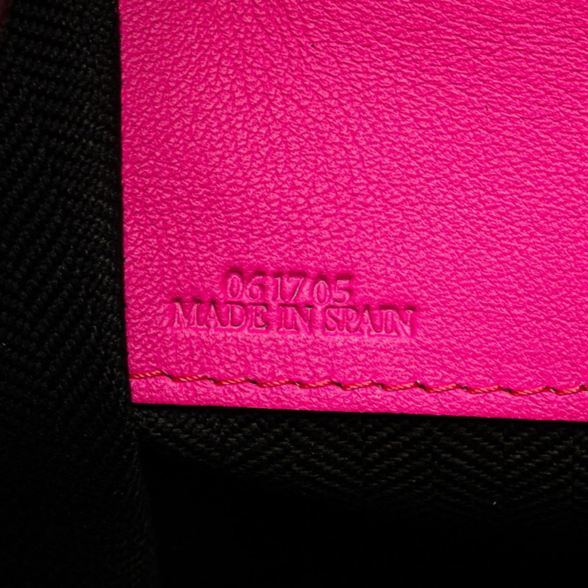 Loewe Hammock, Pink, Leather, handbag