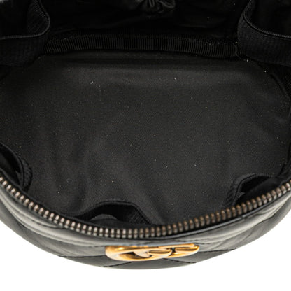 Gucci Marmont, Black, Leather, handbag