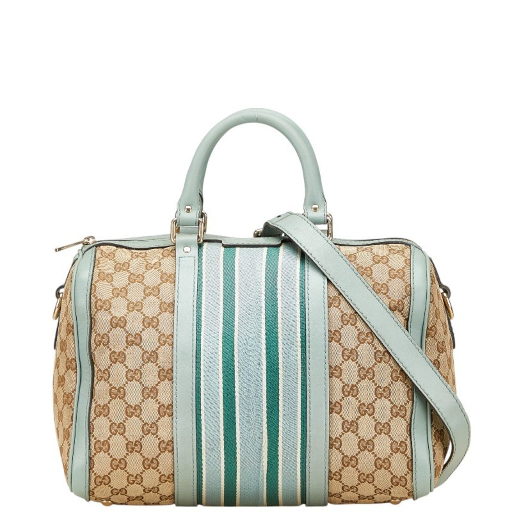 Gucci, Beige, "CANVAS, LEATHER", travel