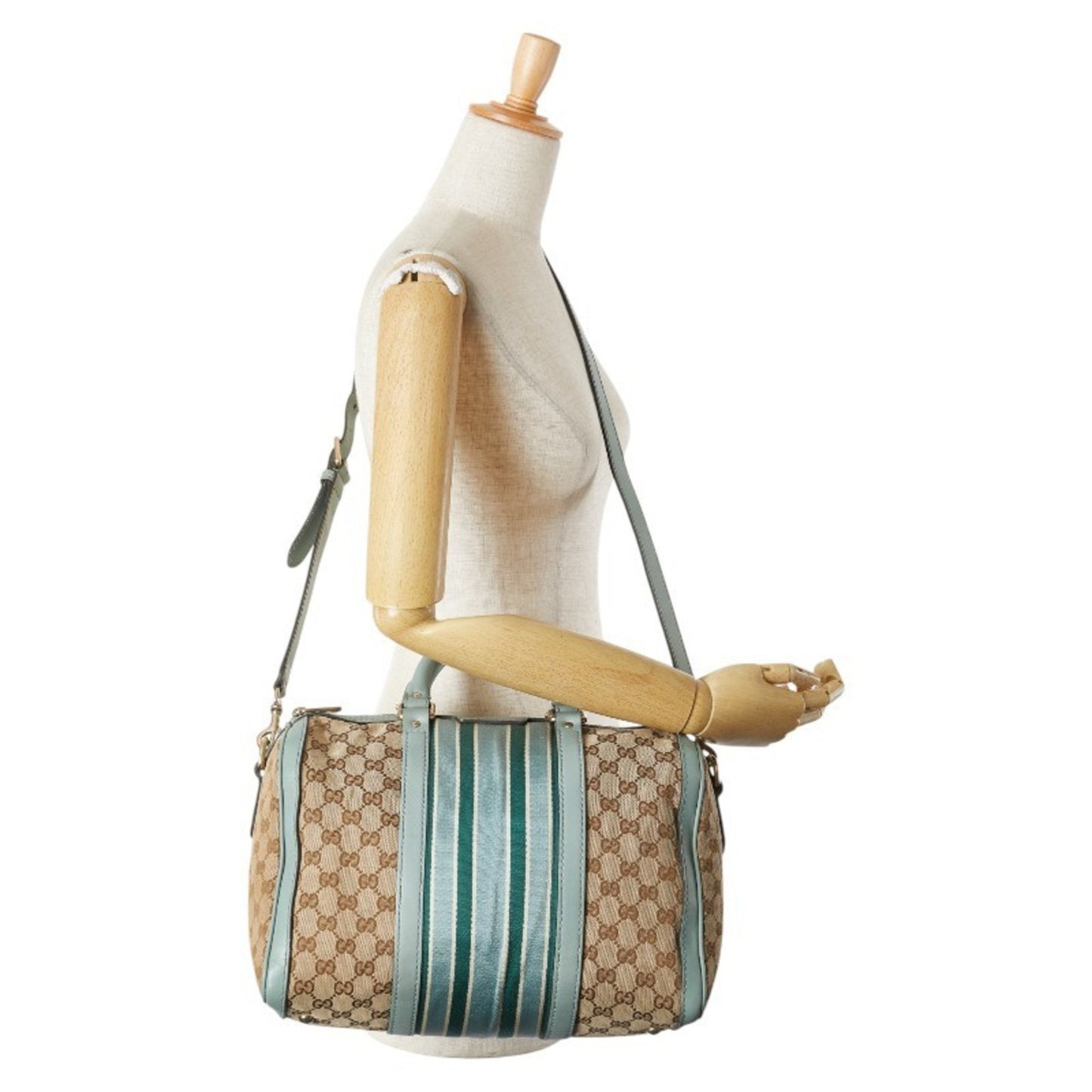 Gucci, Beige, "CANVAS, LEATHER", travel