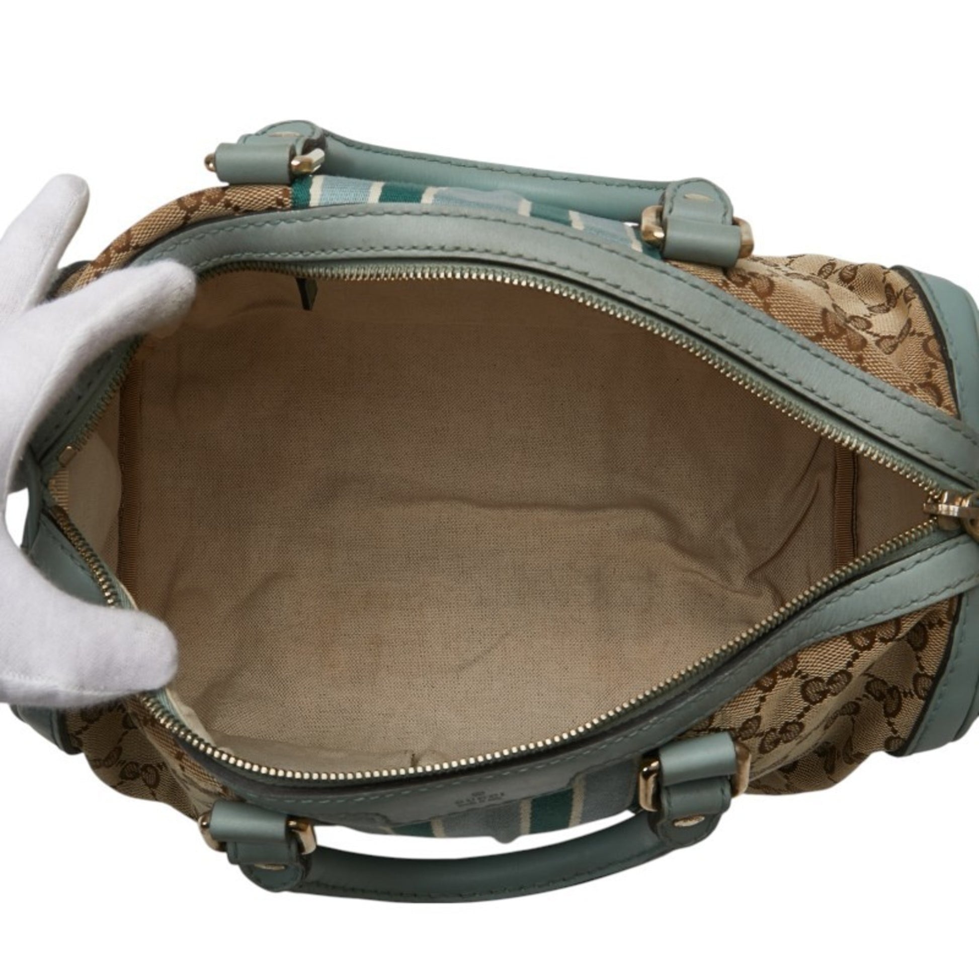 Gucci, Beige, "CANVAS, LEATHER", travel