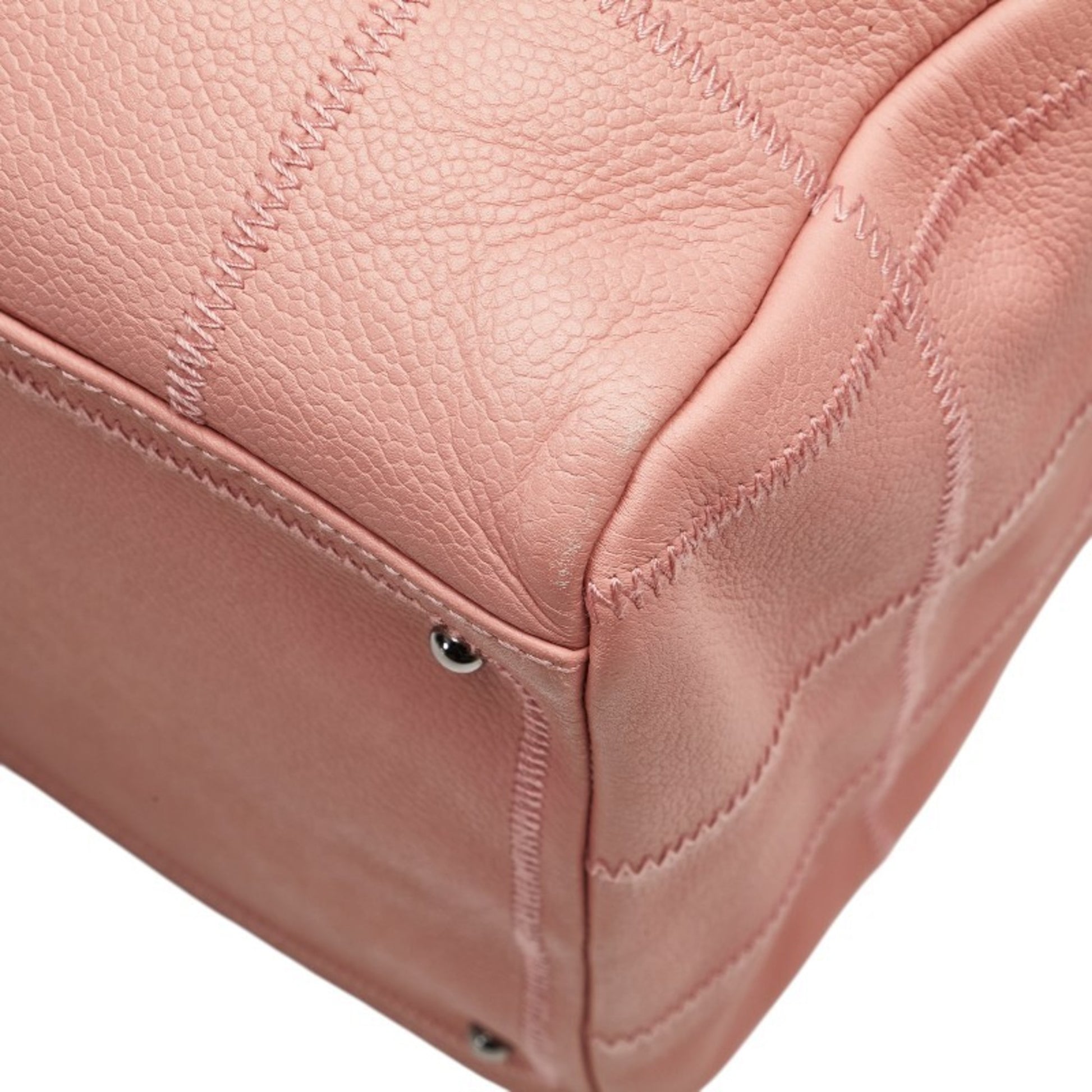 Chanel Chocolate bar, Pink, Leather, handbag