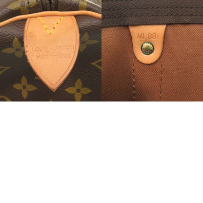 Louis Vuitton Keepall 60, Brown, Canvas, travel