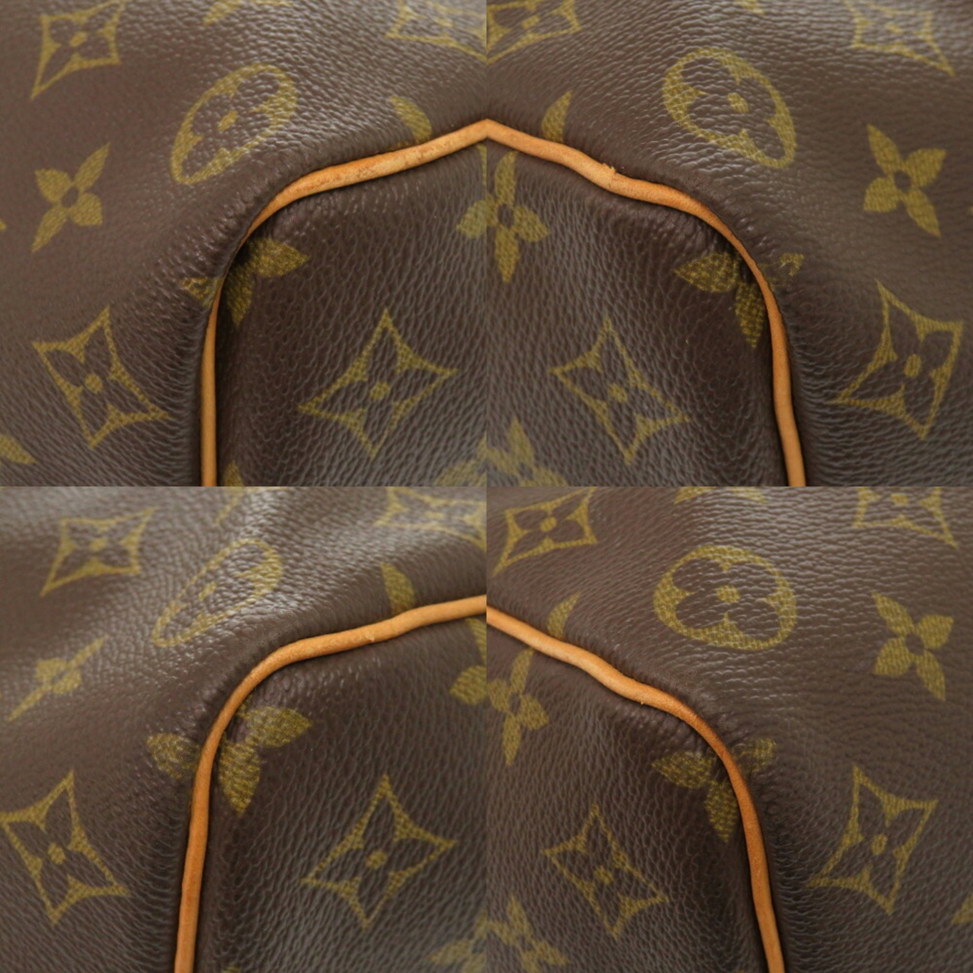 Louis Vuitton Keepall 50, Brown, Canvas, travel