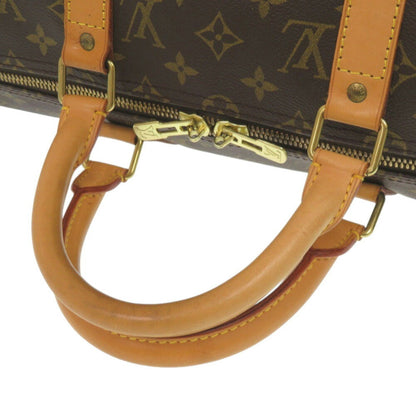 Louis Vuitton Keepall 50, Brown, Canvas, travel