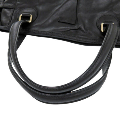 Gucci Guccissima, Black, Leather, tote
