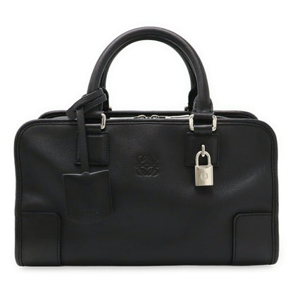 Loewe Amazona, Black, Leather, handbag