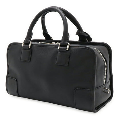 Loewe Amazona, Black, Leather, handbag
