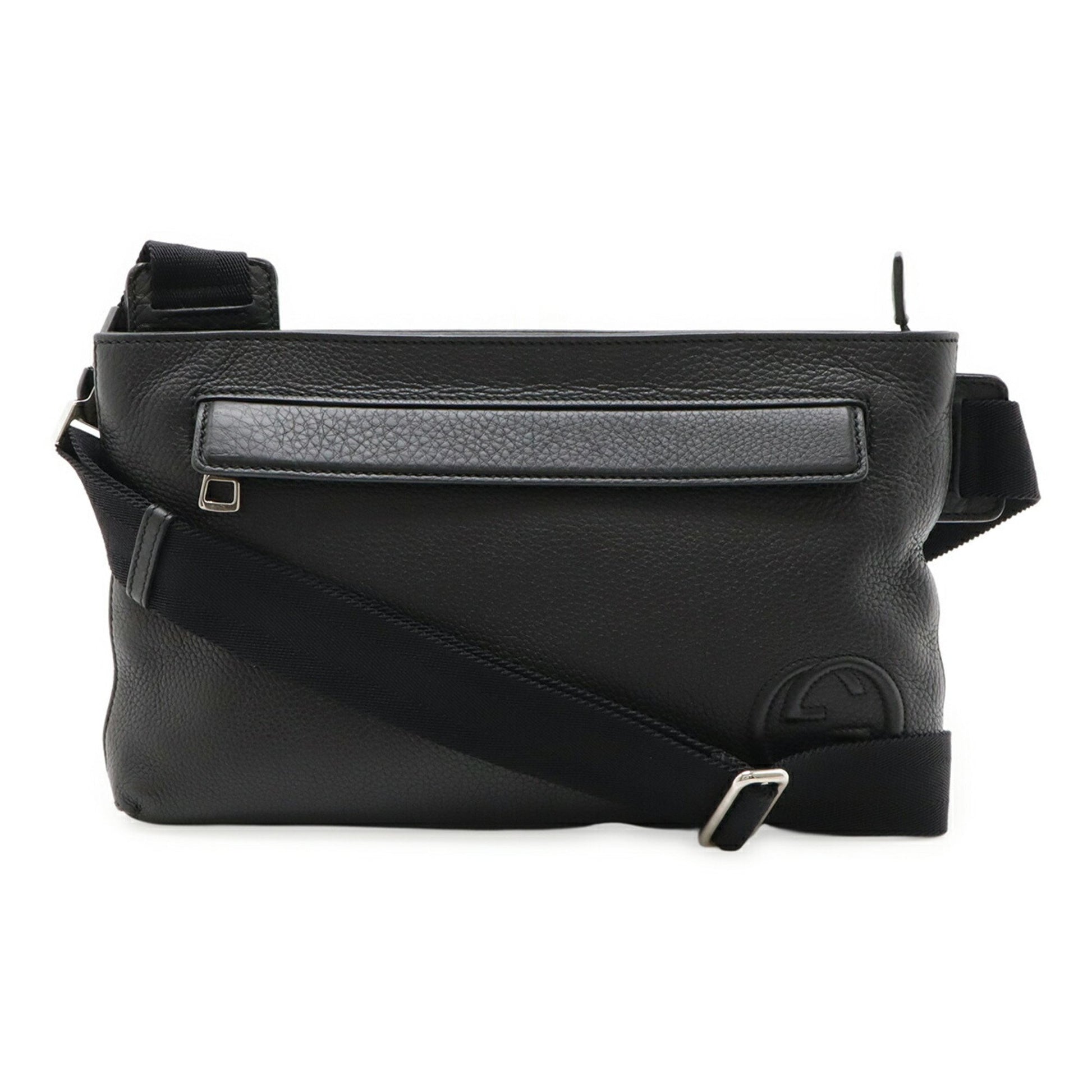 Gucci Soho, Black, Leather, shoulder