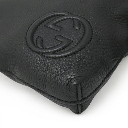 Gucci Soho, Black, Leather, shoulder