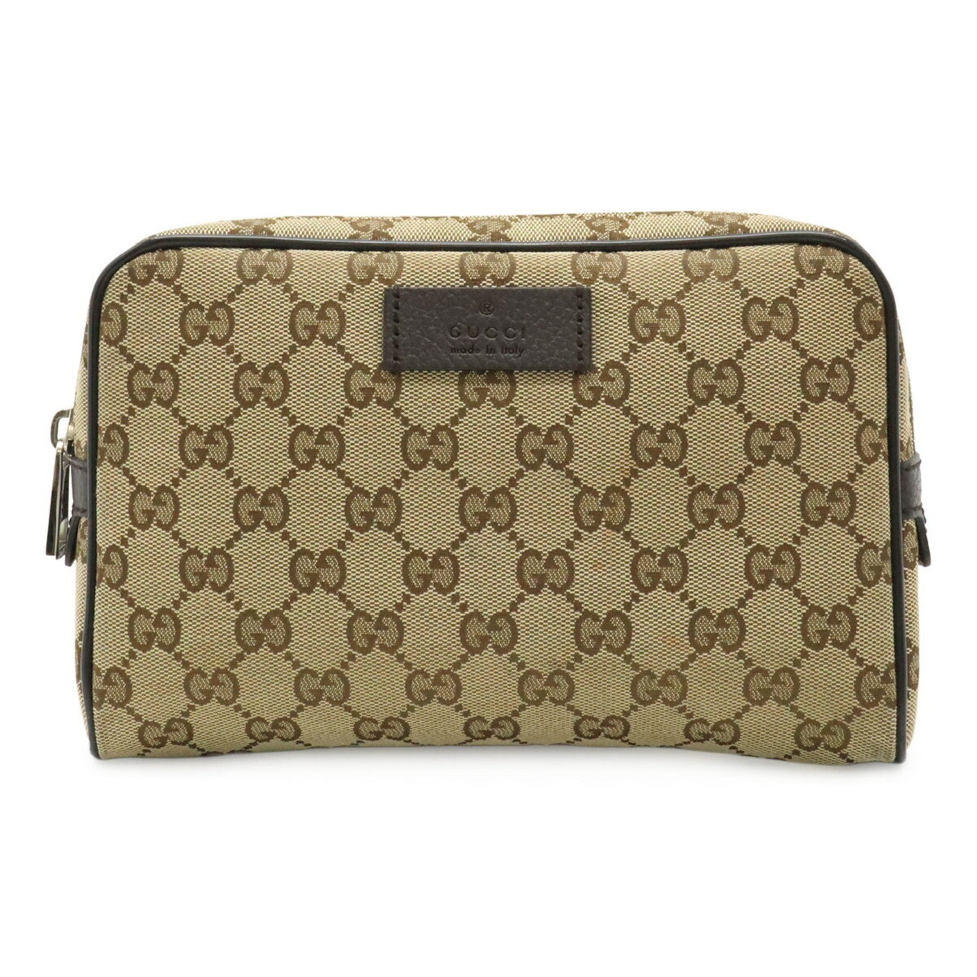 Gucci GG canvas, "BEIGE, BROWN", "CANVAS, LEATHER", shoulder