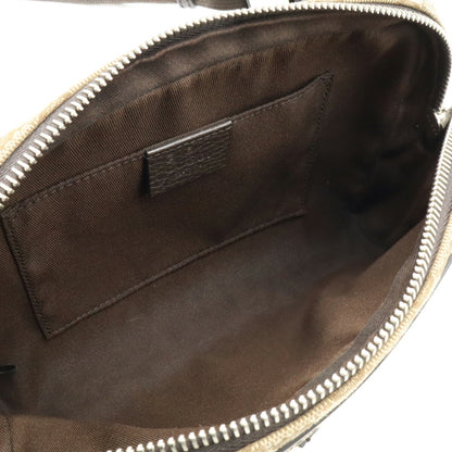 Gucci GG canvas, "BEIGE, BROWN", "CANVAS, LEATHER", shoulder