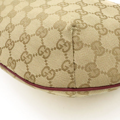 Gucci GG canvas, Beige, "CANVAS, LEATHER", shoulder