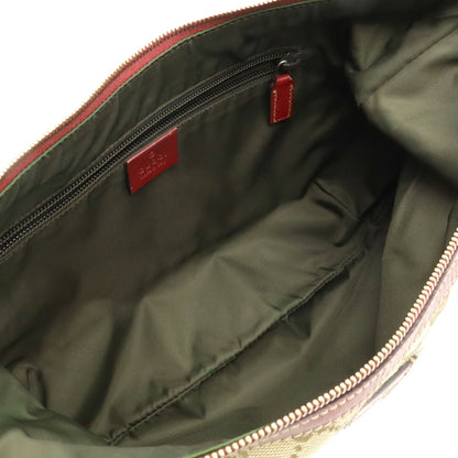 Gucci GG canvas, Beige, "CANVAS, LEATHER", shoulder