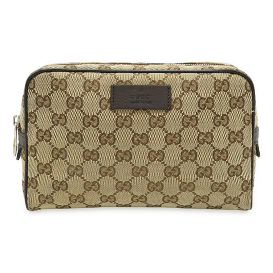 Gucci GG canvas, "BEIGE, BROWN", "CANVAS, LEATHER", shoulder