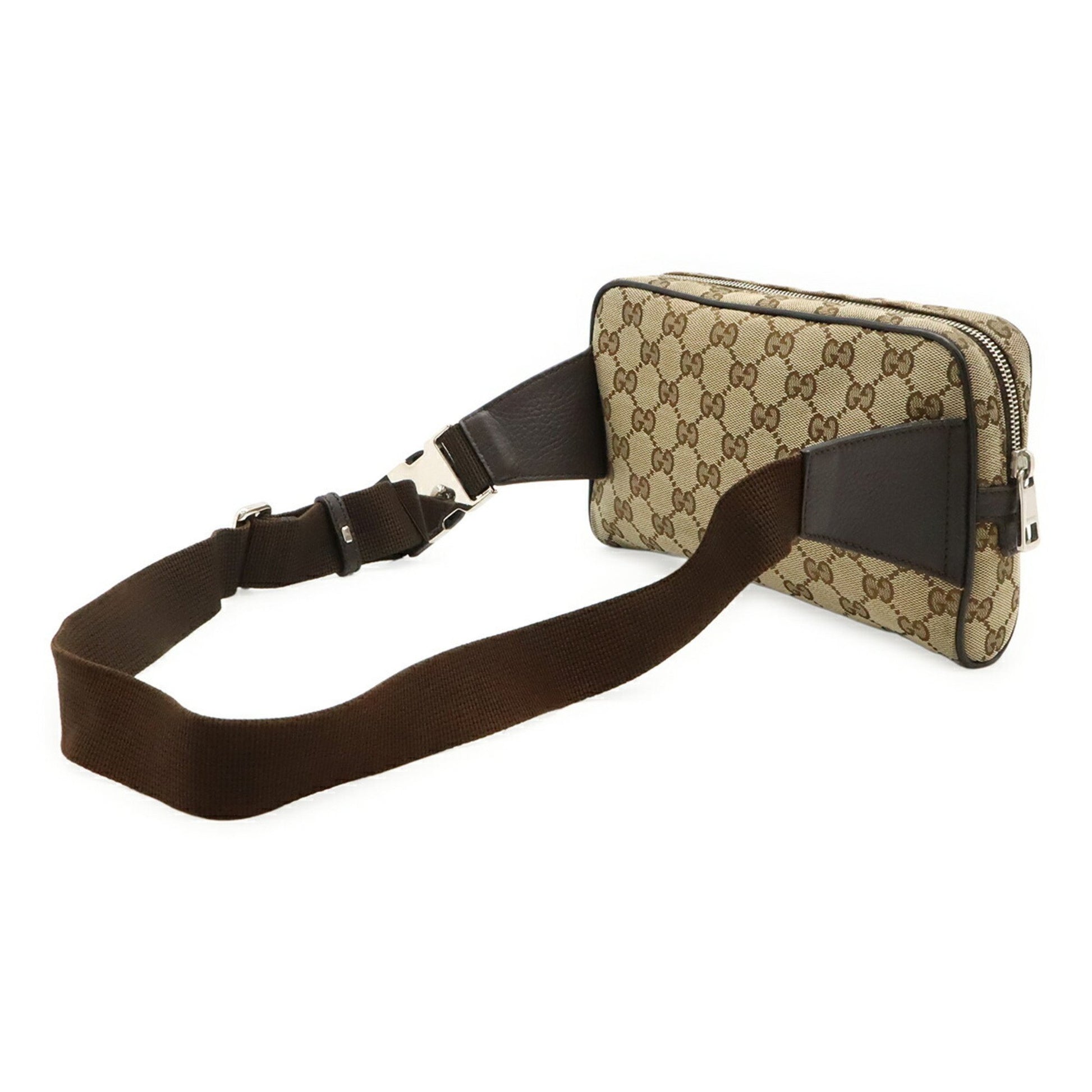 Gucci GG canvas, "BEIGE, BROWN", "CANVAS, LEATHER", shoulder