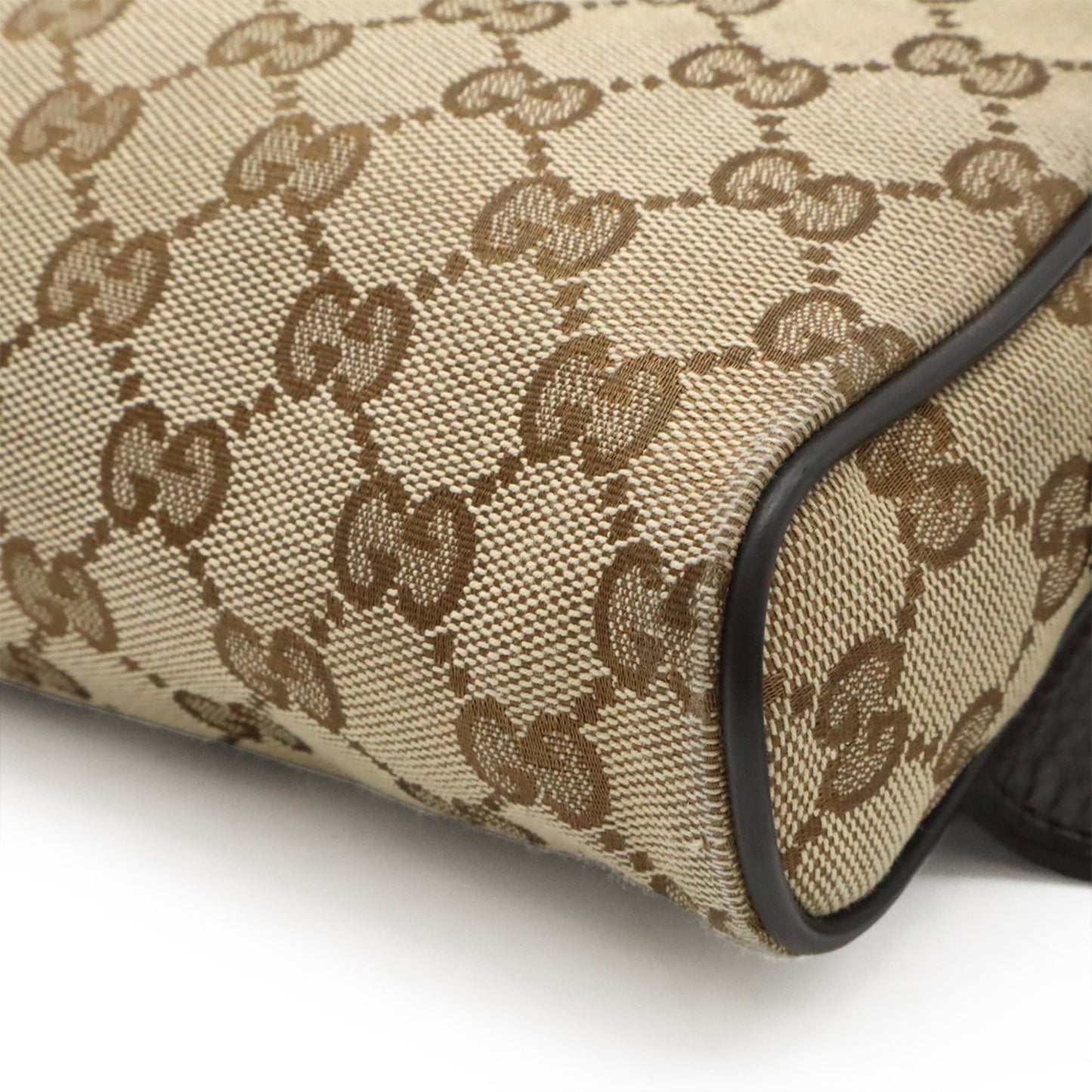 Gucci GG canvas, "BEIGE, BROWN", "CANVAS, LEATHER", shoulder