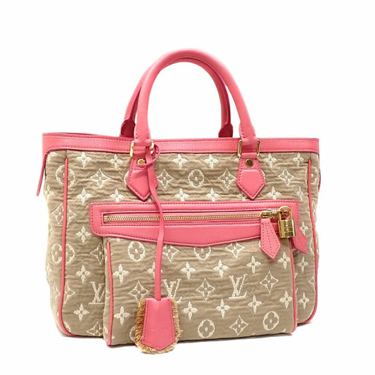 Louis Vuitton Sabia, Beige, Canvas, handbag