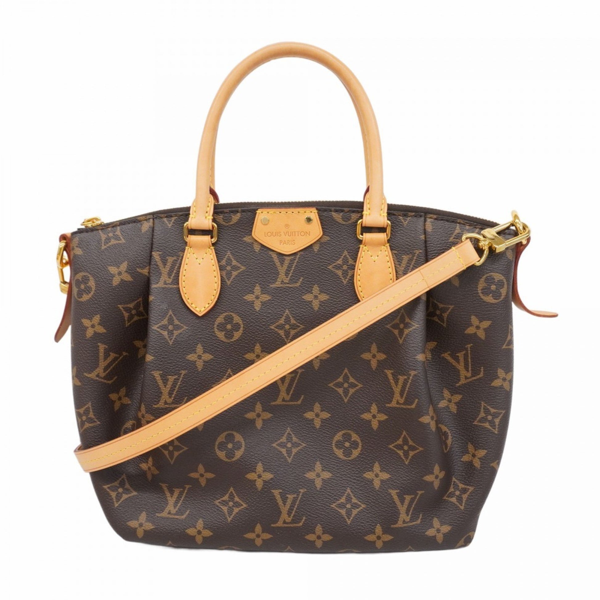 Louis Vuitton Turenne, Brown, Canvas, handbag