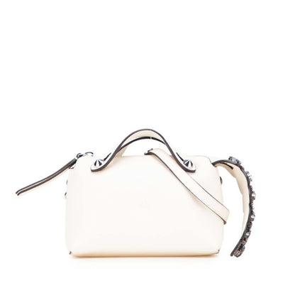 Fendi, White, Leather, handbag