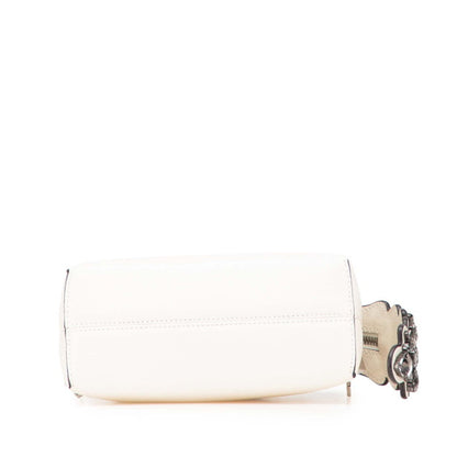 Fendi, White, Leather, handbag