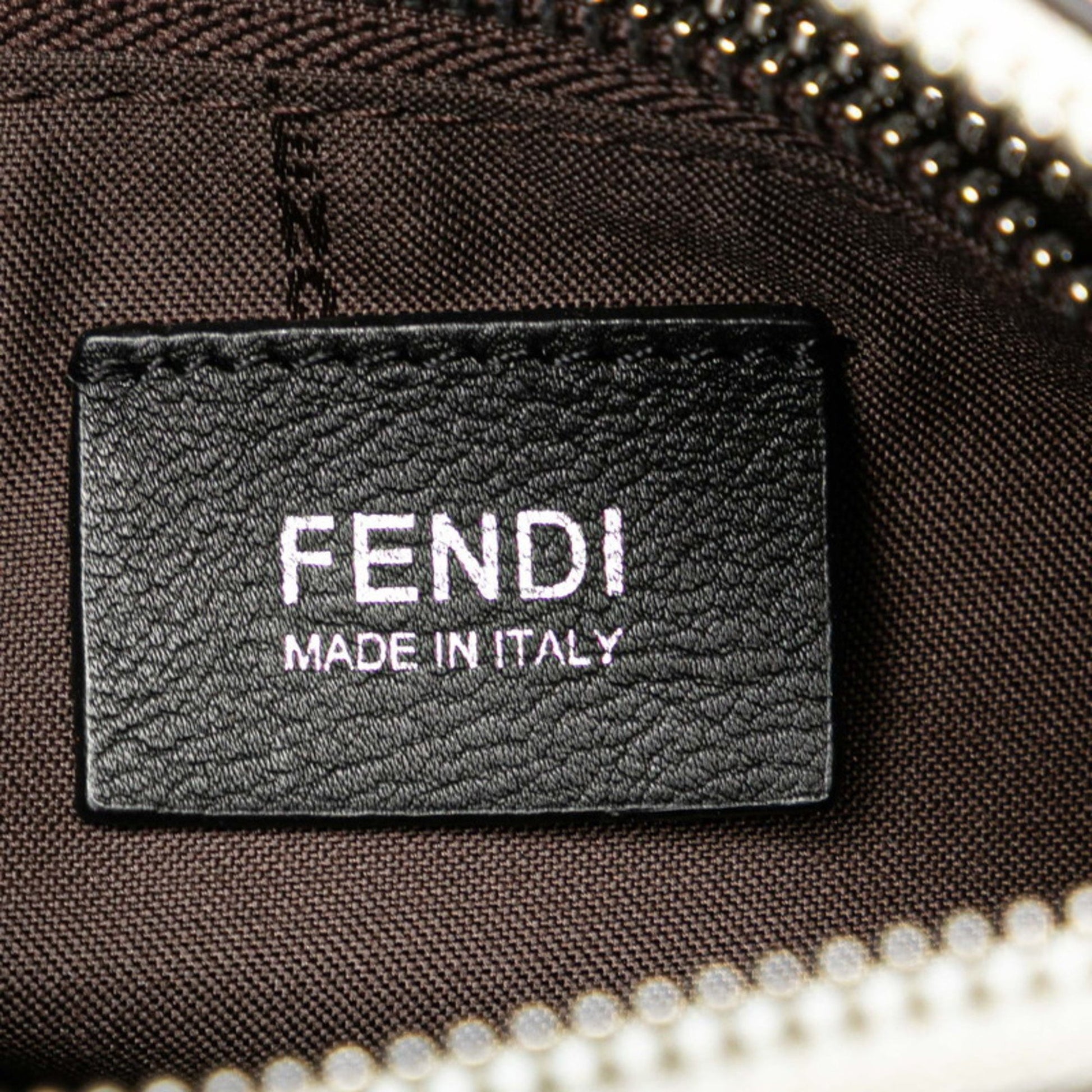 Fendi, White, Leather, handbag