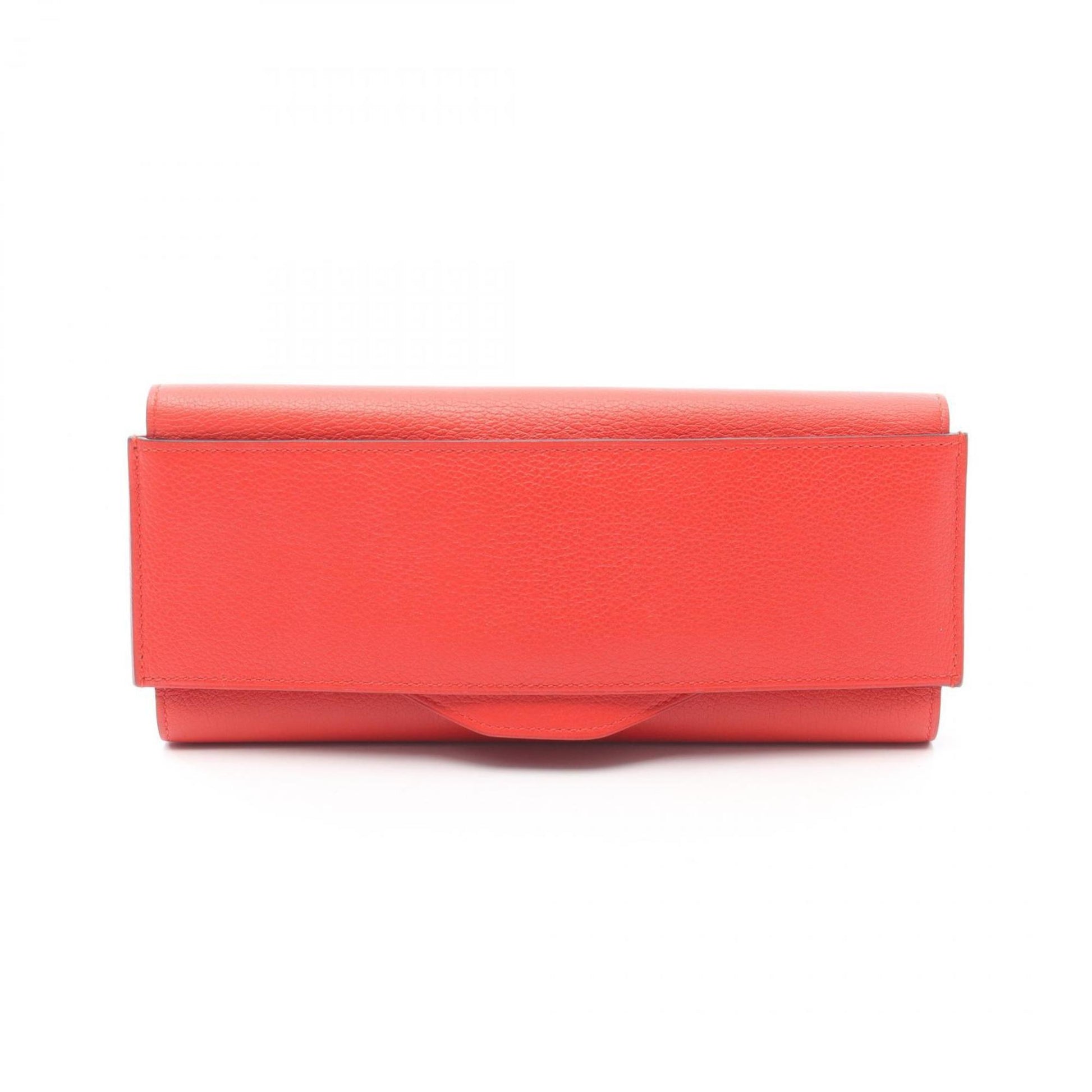 Hermès Passant, Red, Leather, wallet