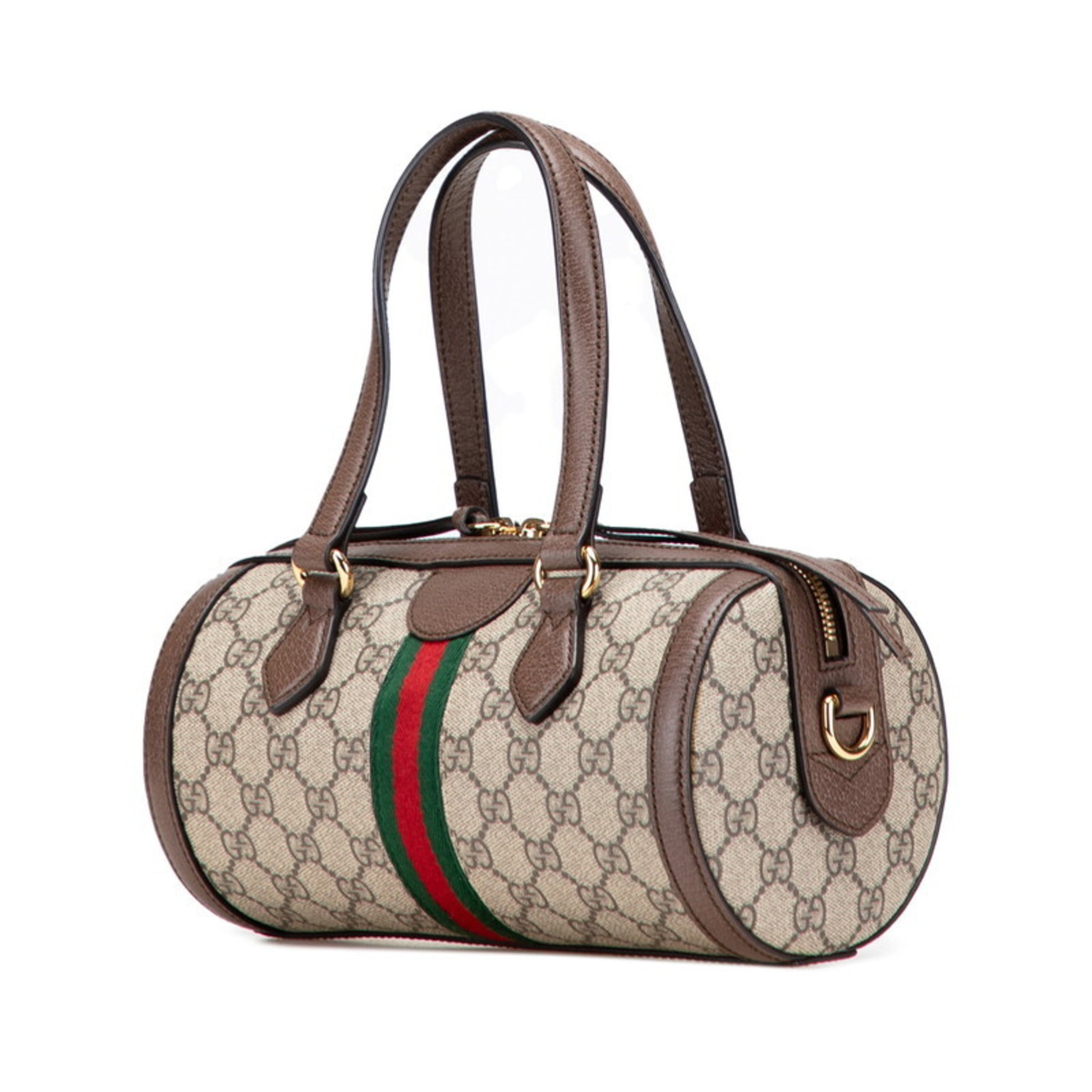 Gucci Ophidia, "BEIGE, BROWN", "CANVAS, LEATHER", handbag