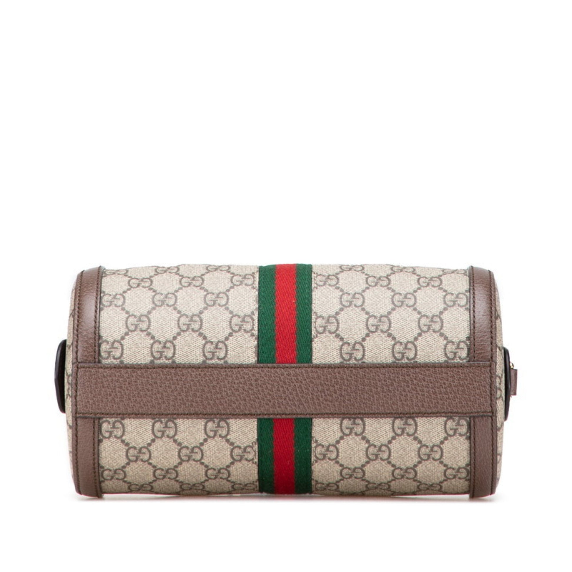 Gucci Ophidia, "BEIGE, BROWN", "CANVAS, LEATHER", handbag