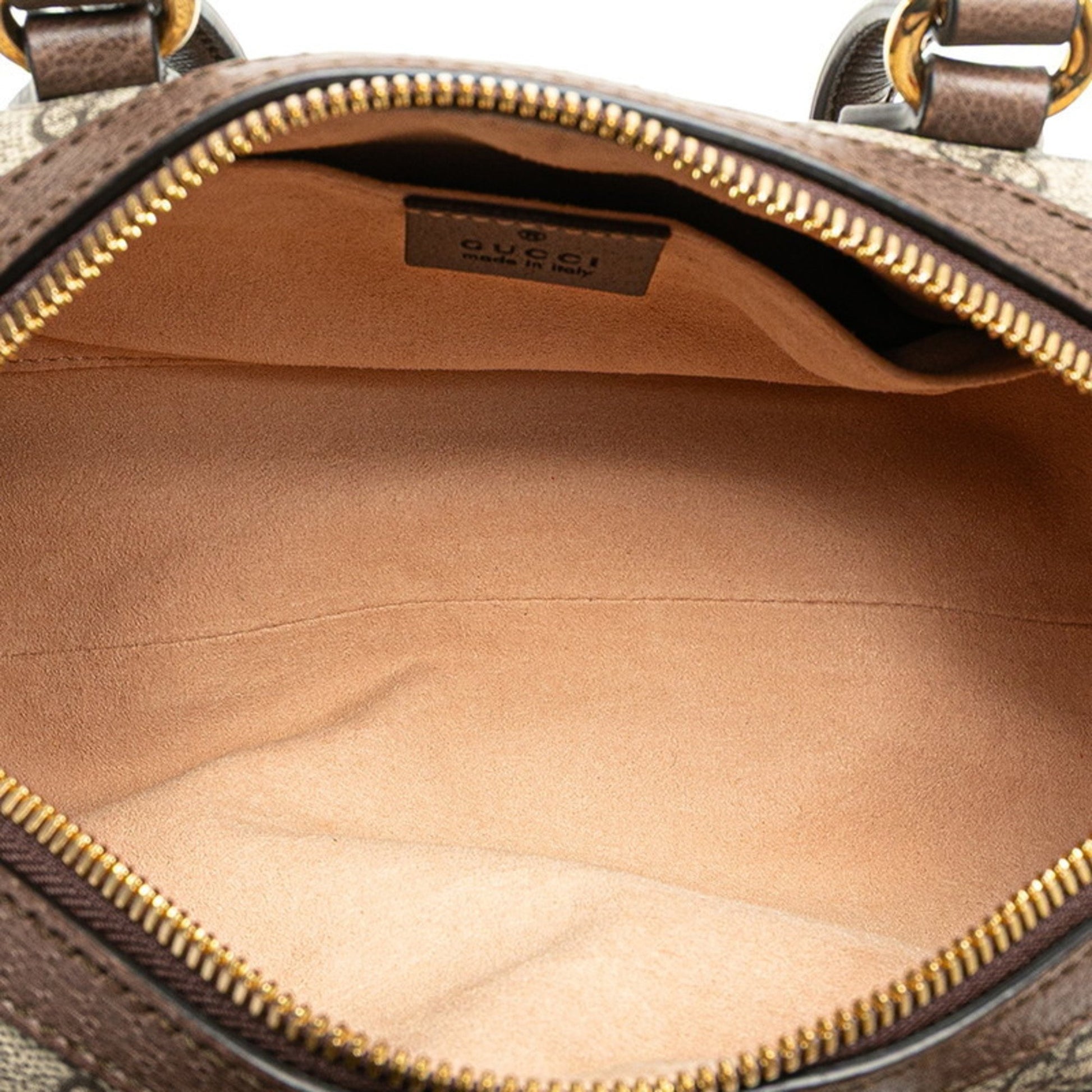 Gucci Ophidia, "BEIGE, BROWN", "CANVAS, LEATHER", handbag