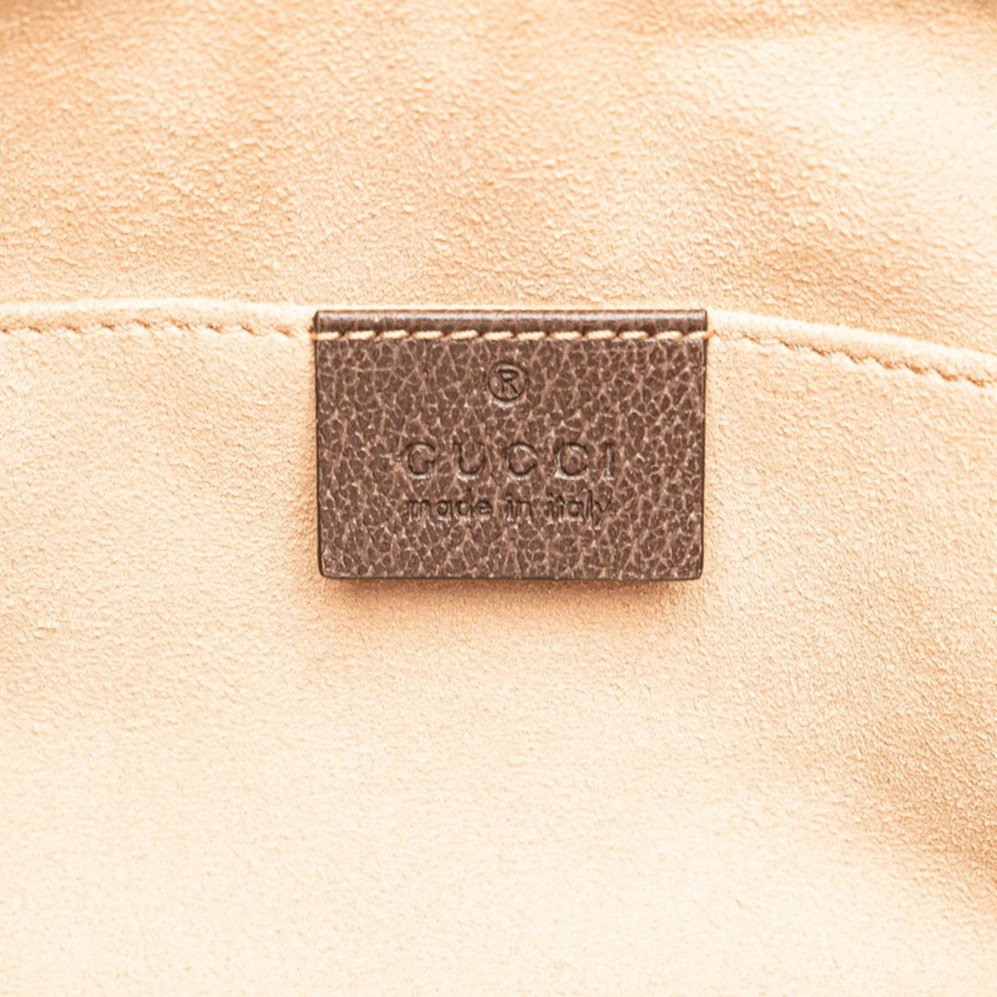 Gucci Ophidia, "BEIGE, BROWN", "CANVAS, LEATHER", handbag