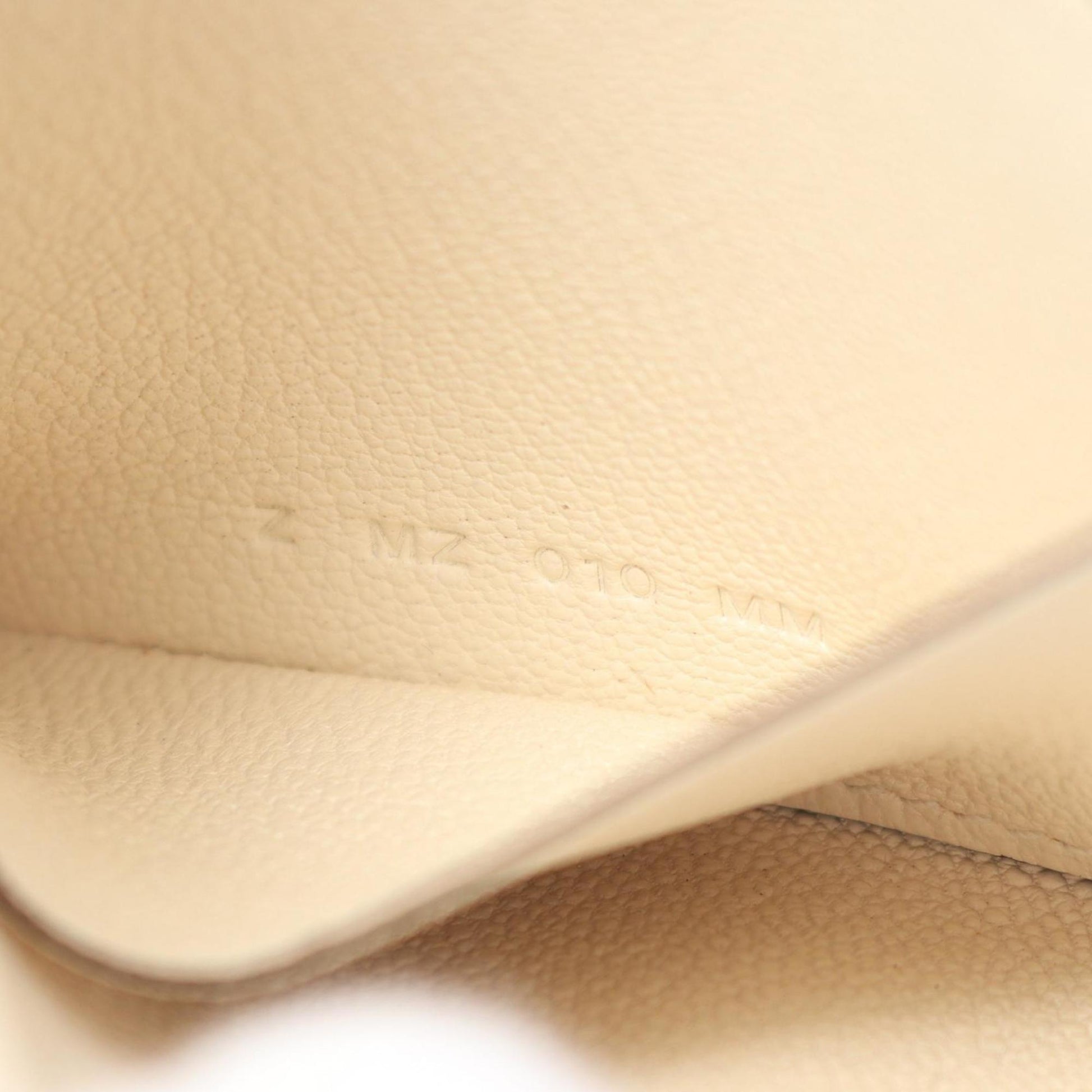 Hermès Paddock, White, Leather, wallet