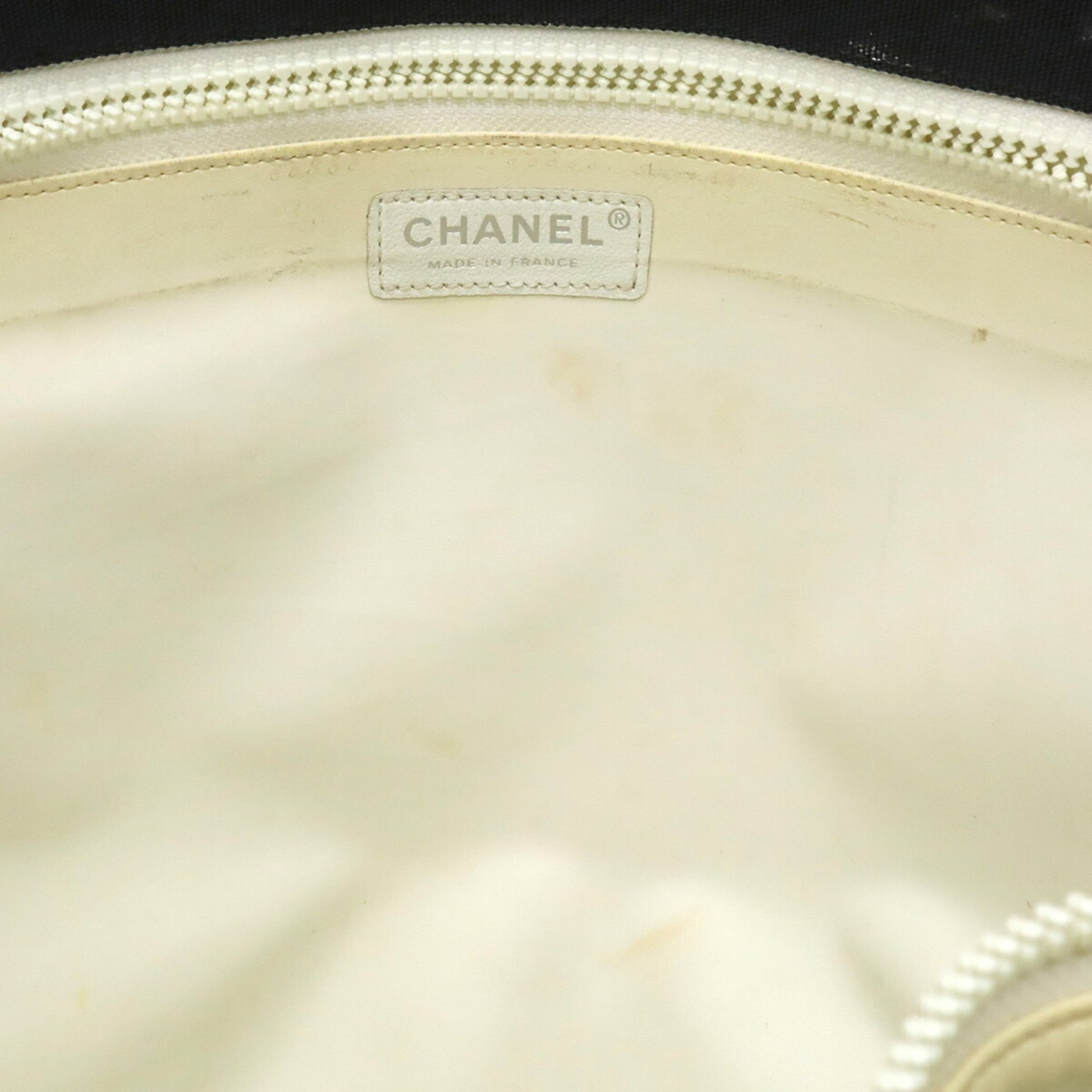 Chanel, Multicolour, "CANVAS, LEATHER", tote