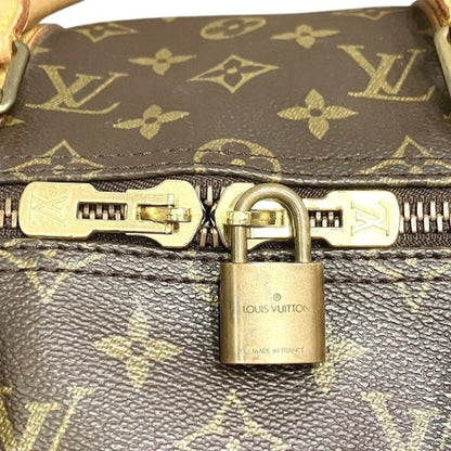 Louis Vuitton Keepall 50, Brown, Canvas, travel