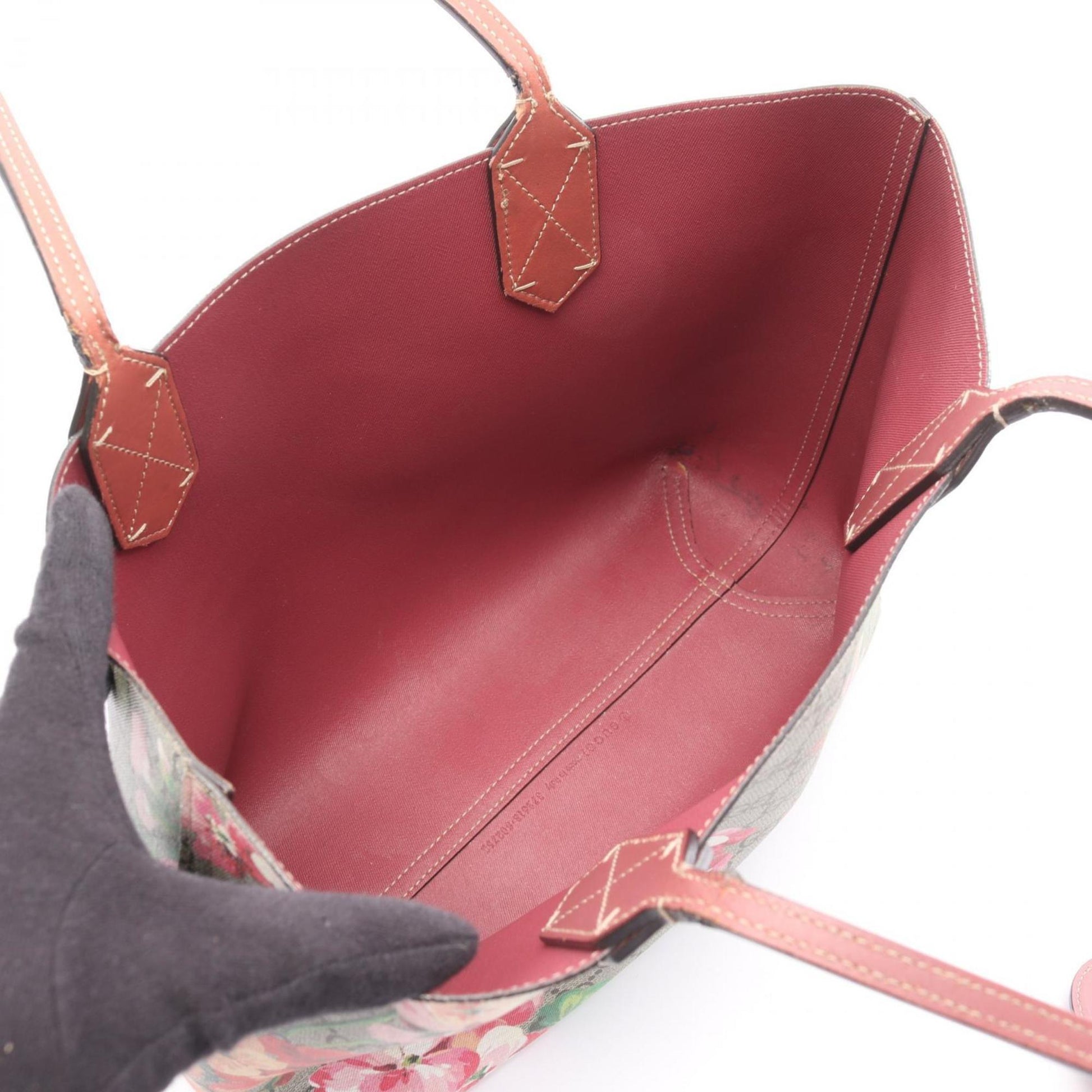 Gucci GG blooms, Beige, Canvas, shoulder