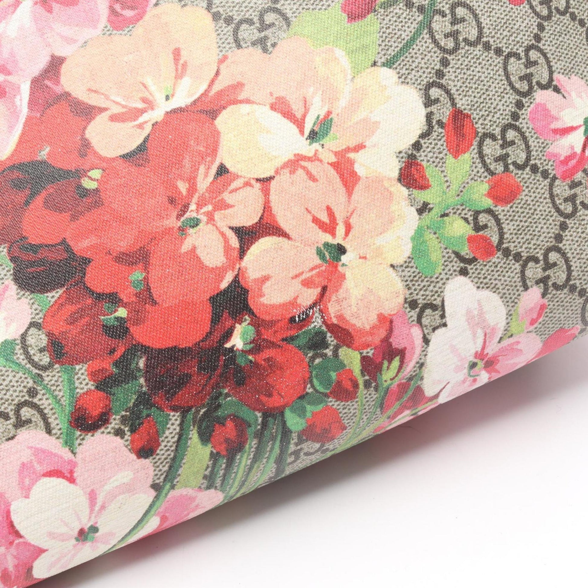 Gucci GG blooms, Beige, Canvas, shoulder
