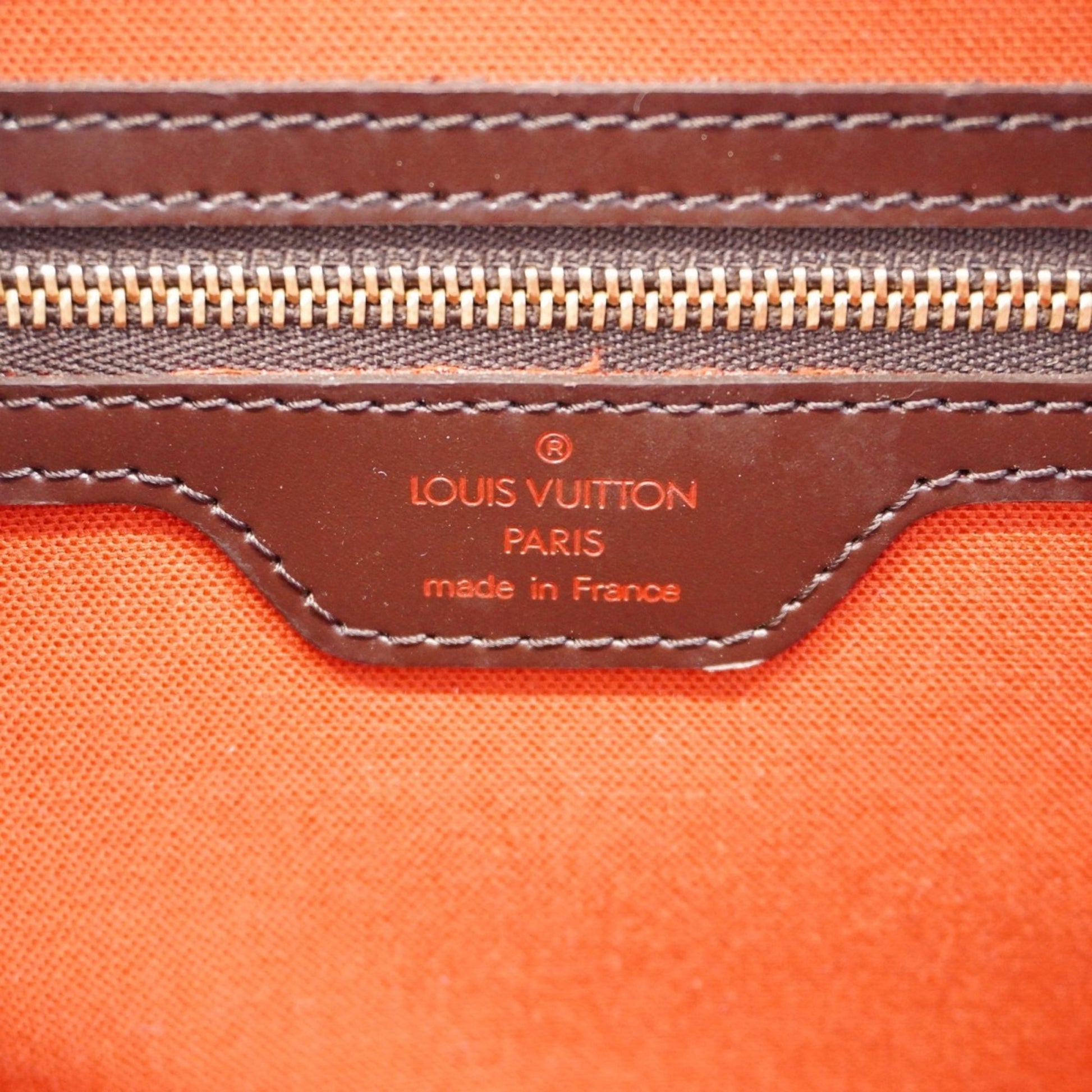 Louis Vuitton Nolita, Brown, Canvas, handbag