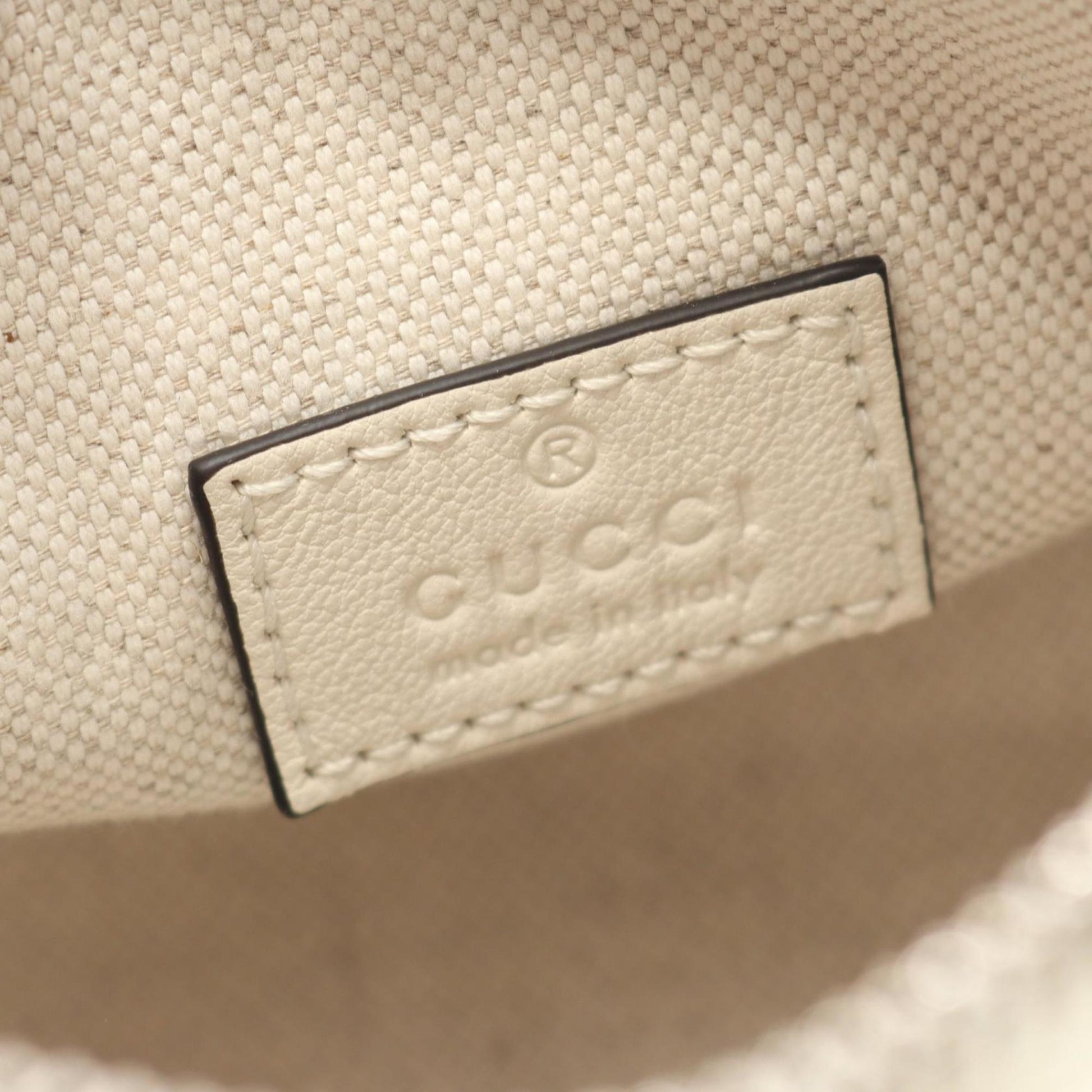 Gucci --, White, Leather, shoulder