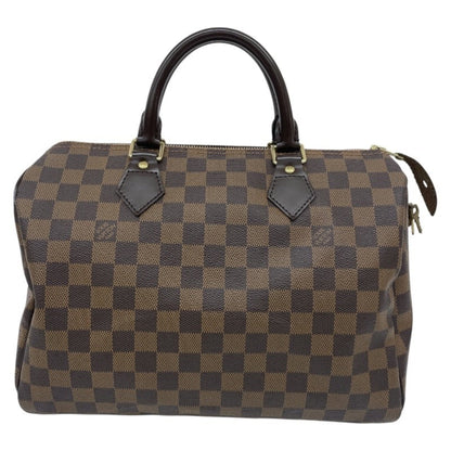 Louis Vuitton Speedy 30, Brown, Canvas, handbag