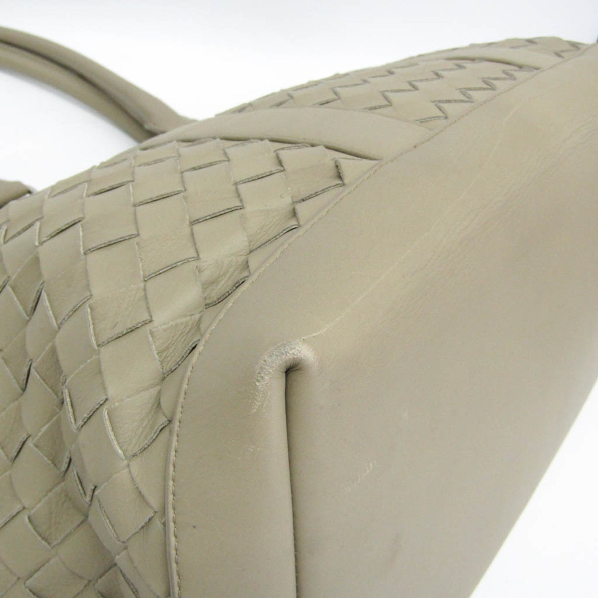 Bottega Veneta Intrecciato, Green, Leather, tote