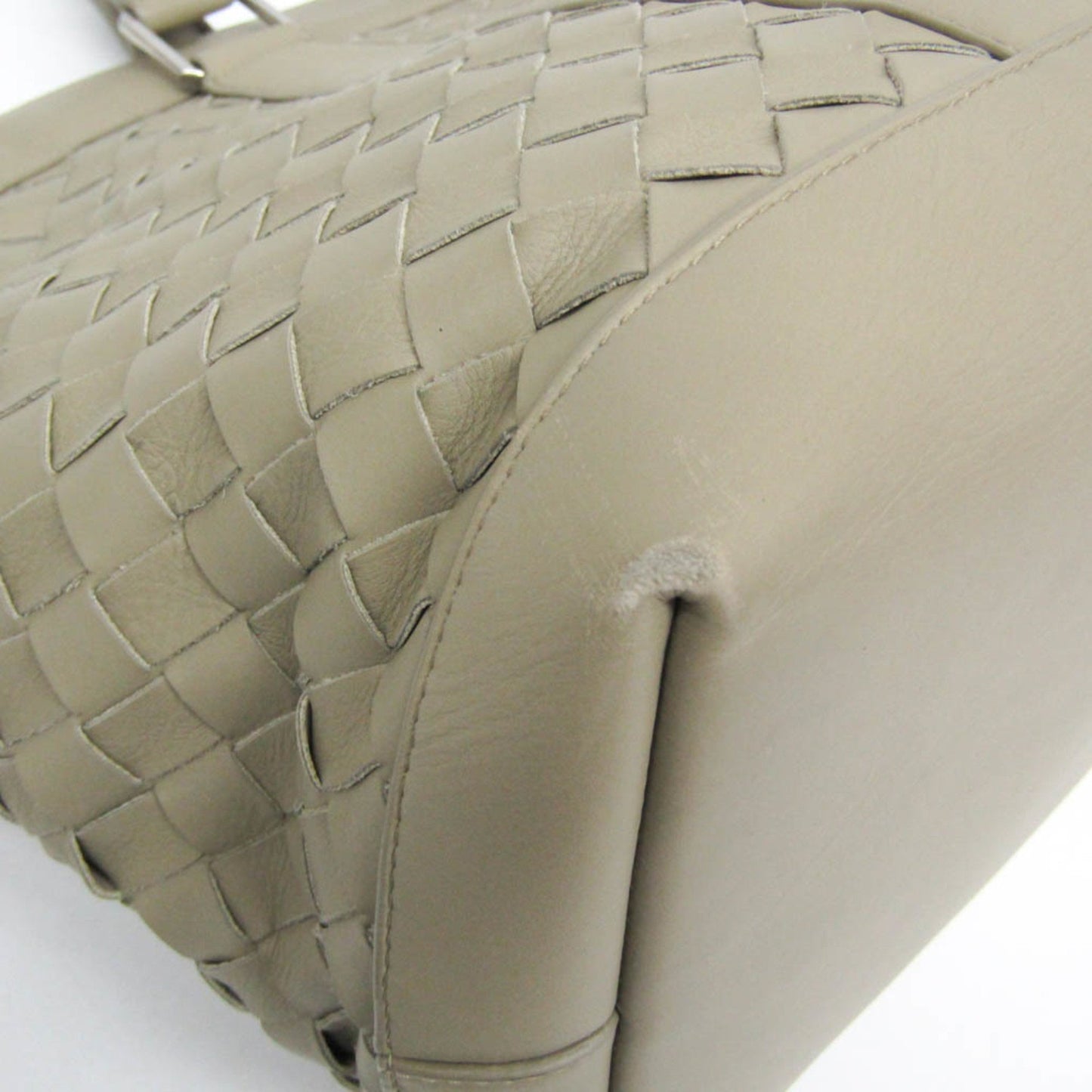Bottega Veneta Intrecciato, Green, Leather, tote